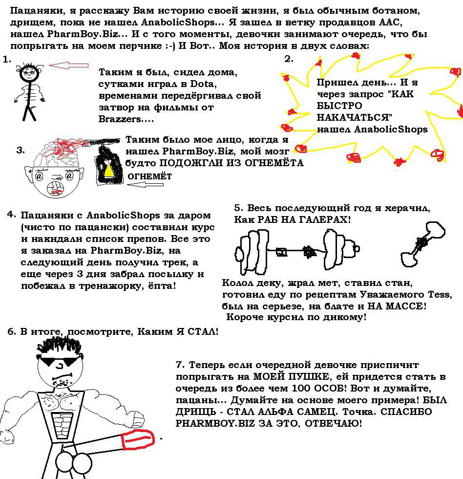 Paint-конкурс "PharmBoy.Biz спасает мир от дрищей!" - Бодибилдинг форум AnabolicShops